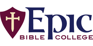 Epic Bible College logo.