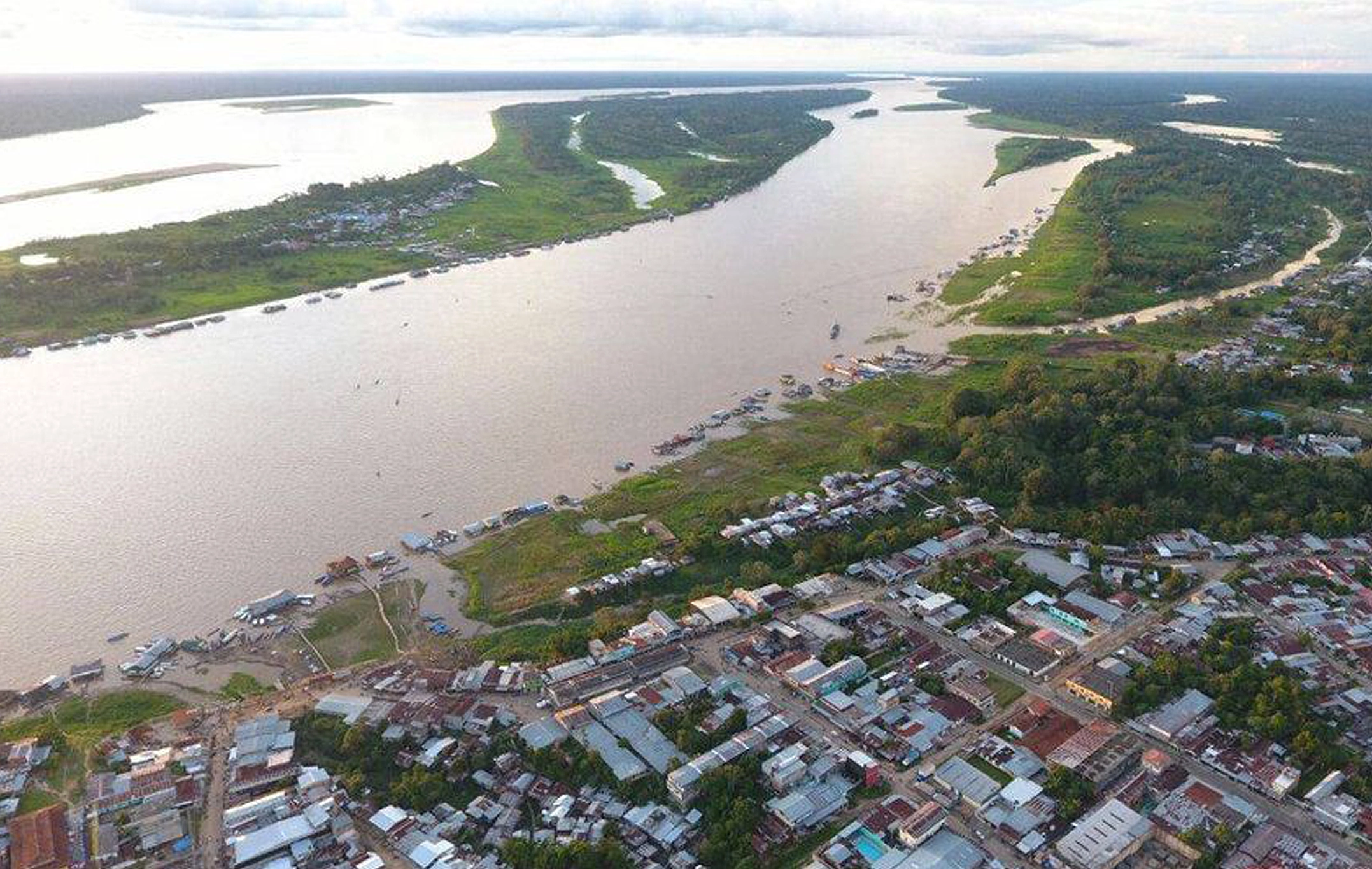 Aerial view of Tabatinga.