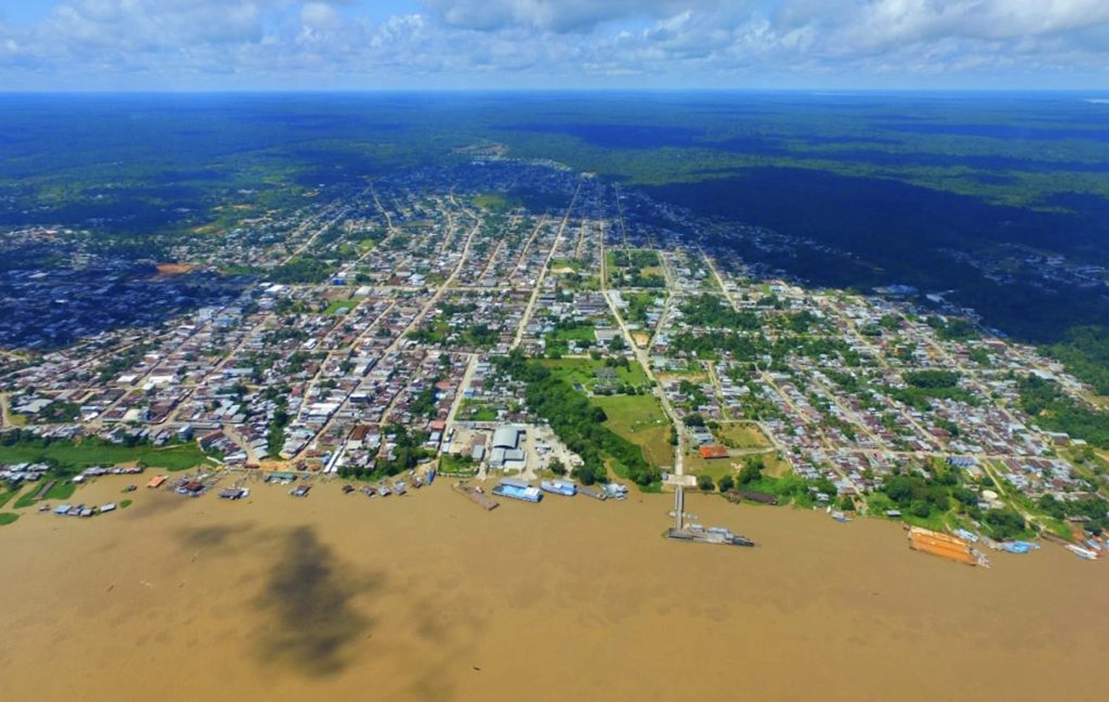Aerial view of Tabatinga.
